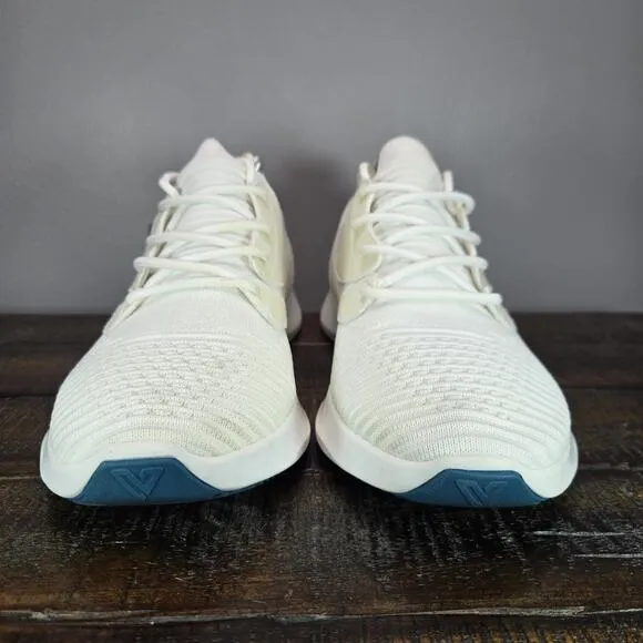 Vessi Everyday 2.0 Mens Size 10 Lace Up Waterproof Shoes Sneakers Polar White