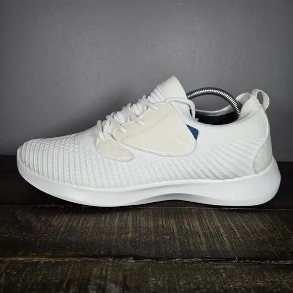 Vessi Everyday 2.0 Mens Size 11 Lace Up Waterproof Shoes Sneakers Polar White