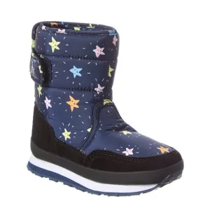 VGUC Rubber Duck Thermal Flash Stars Snow Boots in Navy Blue 4.5