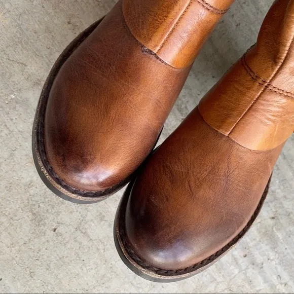 Vince Camuto | Finny Brown Leather Knee Boots 6