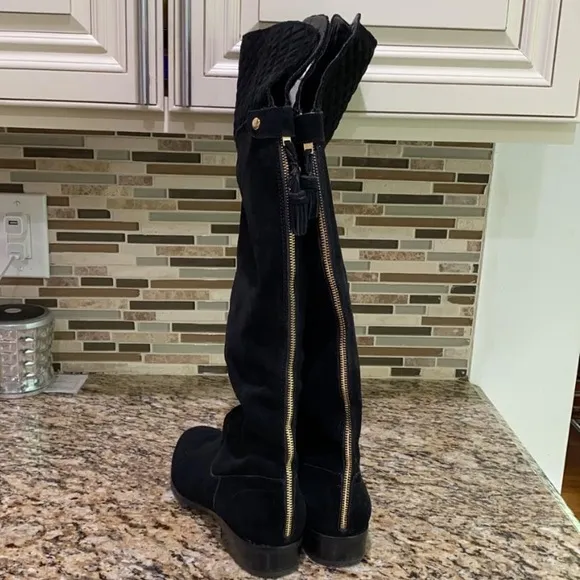 Vince Camuto Suede Zipper Back Tall Boots