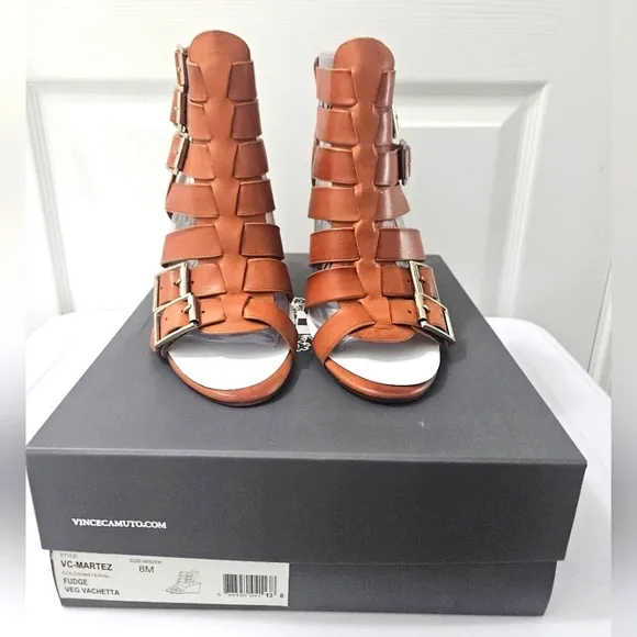 Vince Camuto Women's Brown Wedge Sandals