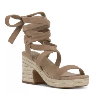 Vince CamutoRoreka Ankle-Tie Espadrille Platform Sandals NWT SZ 9
