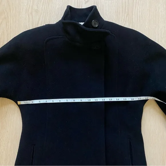 Vintage 80s Central Park Wool Trench Coat | Petite S | Made in USA