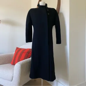 Vintage 80s Central Park Wool Trench Coat | Petite S | Made in USA