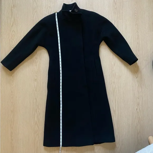 Vintage 80s Central Park Wool Trench Coat | Petite S | Made in USA