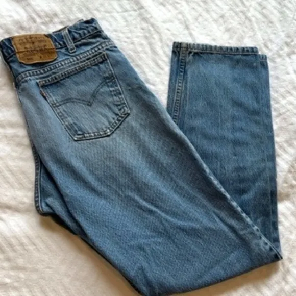 Vintage Levi's Orange Tab 505 Denim Jeans 34 x 32​​​​​​​​​​​​​​​