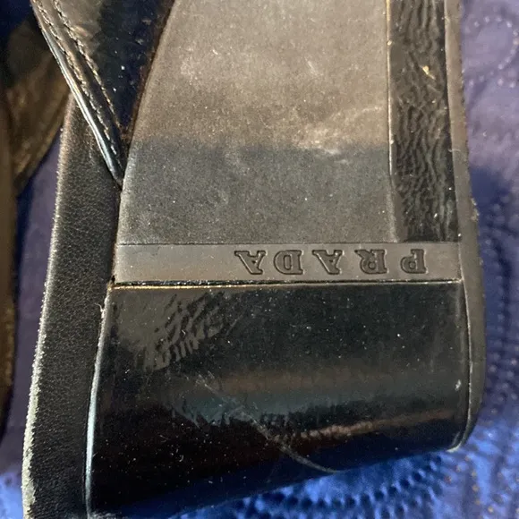 Vintage Prada platform sandals