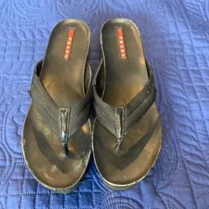 Vintage Prada platform sandals