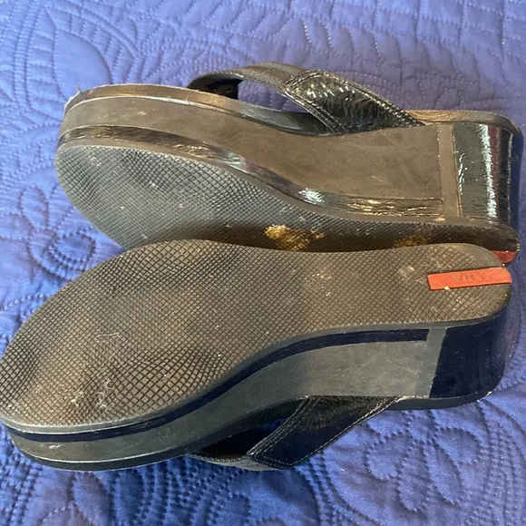 Vintage Prada platform sandals