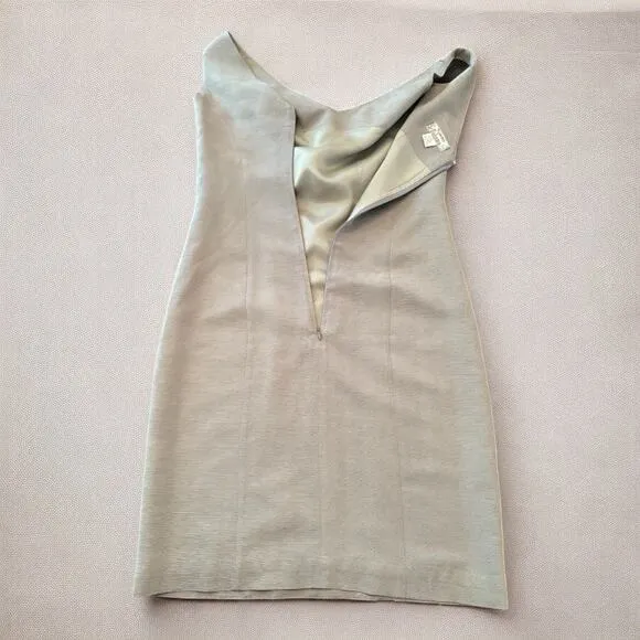 Vintage Tommy Bahama Silk Mini Dress Sage Size 2