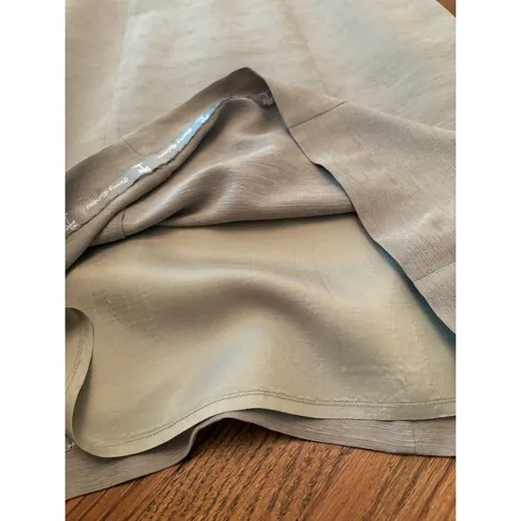 Vintage Tommy Bahama Silk Mini Dress Sage Size 2