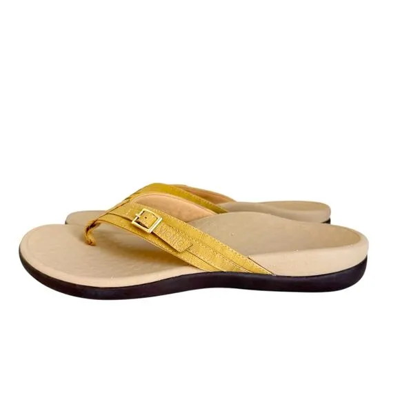 Vionic Tide Patty Embellished Slip On Thong Sandals Size 8