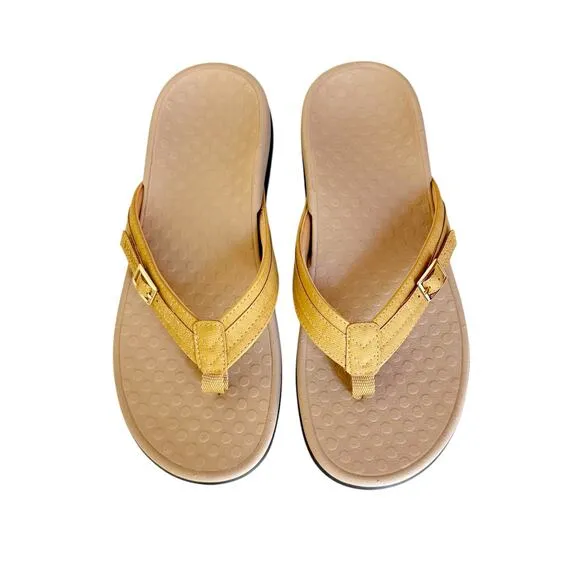 Vionic Tide Patty Embellished Slip On Thong Sandals Size 8