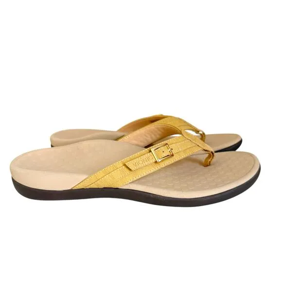 Vionic Tide Patty Embellished Slip On Thong Sandals Size 8