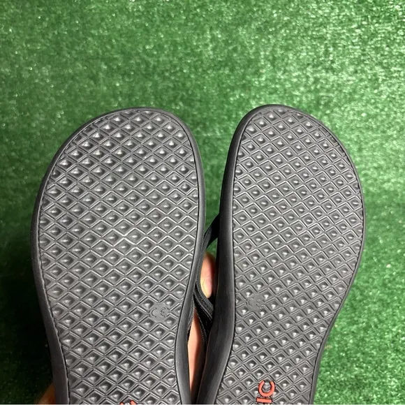 Vionic Tide Sandals Women's Size 9 Black Flip Flops - NEW
