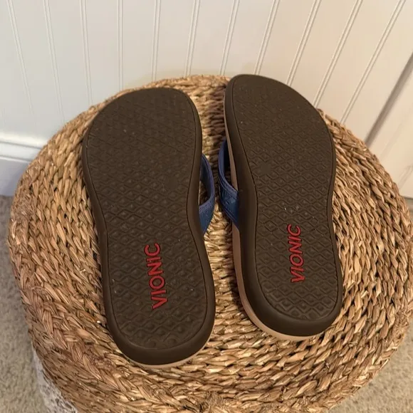 Vionic Women's Blue Sandals - 8 - Great Condition
