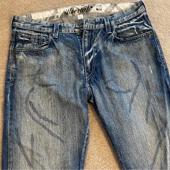 Vtg men’s 36x30 Levi’s SILVERTAB denim 90’s retro slim boot cut silvertab jeans