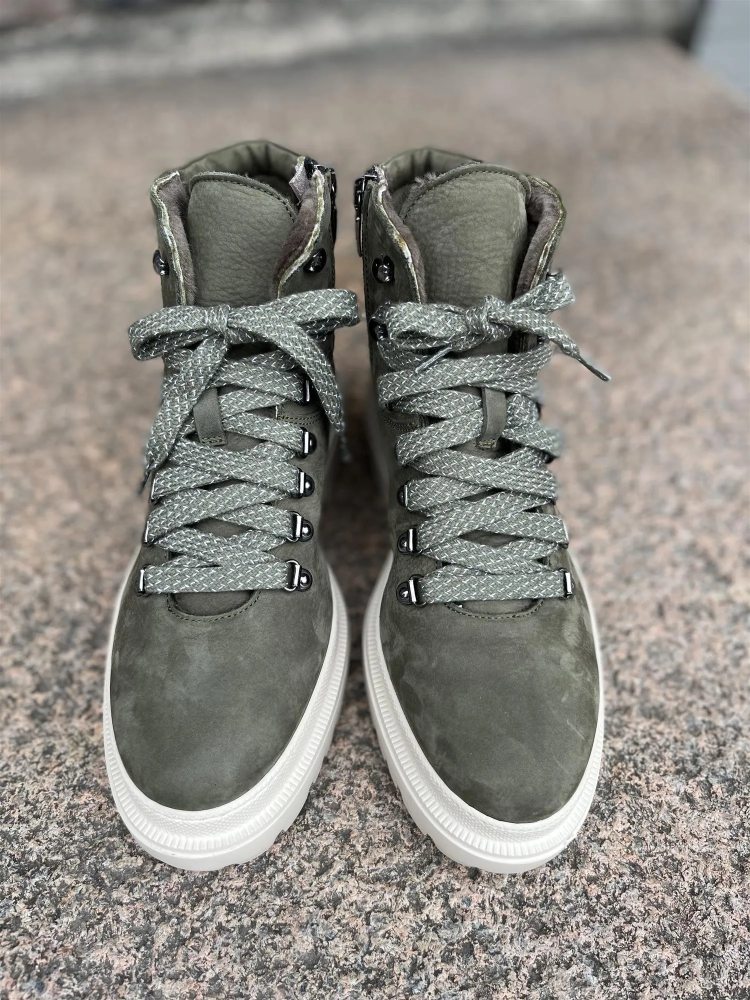 Winter Boots Nabuk Militar