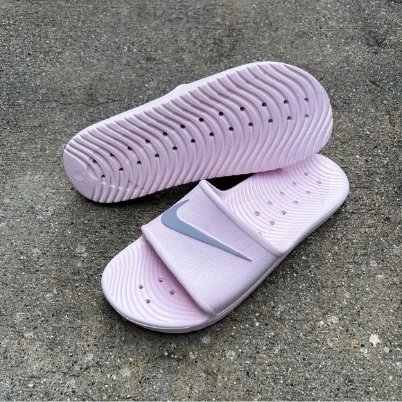 WMNS NIKE KAWA SHOWER SANDALSSWOOSH LIGHT BUBBLE GUM BABY PINKS WATER ROSE