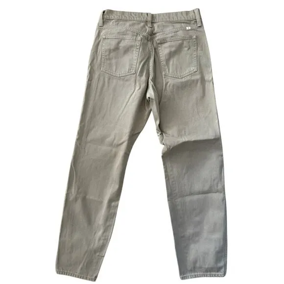 Women’s 28 Sunday Best Aritzia Khaki Straight Leg Pants 100% Cotton Olive