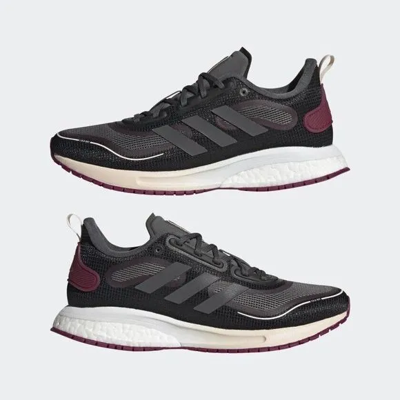 WOMEN'S adidas Supernova Winter.Rdy Running Shoes Night Metallic Berry FV4739