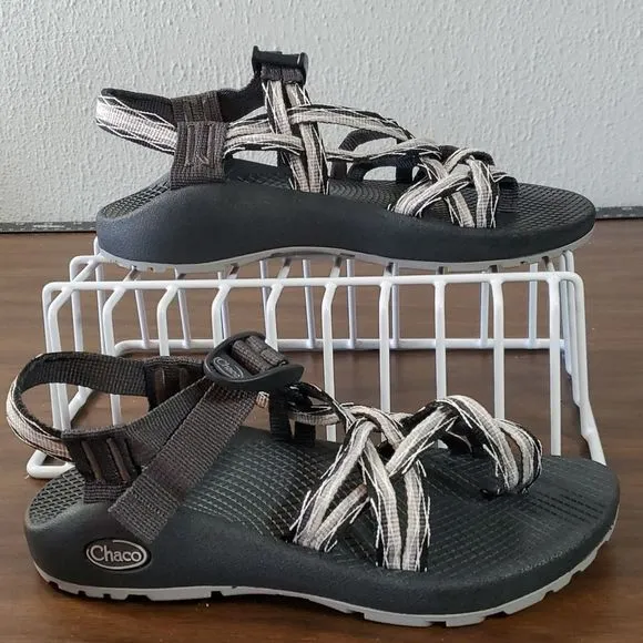Women's Chaco ZX2 Apex Grey Sandals Size 6 Hiking Tubing‎ Rafting Beach Shore