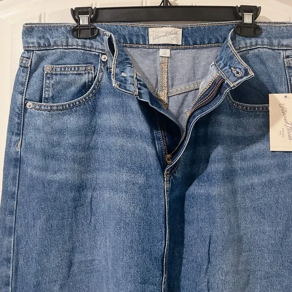 Women's High-Rise Denim Maxi Skirt - Universal Thread Medium Wash Size 10