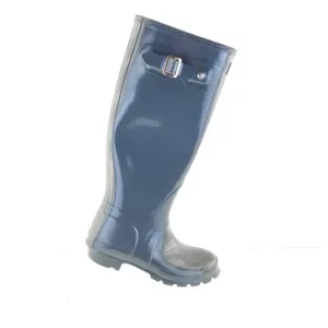 Women's HUNTER Boots Original Gloss Tall Gray W236