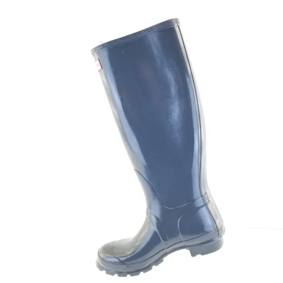 Women's HUNTER Boots Original Gloss Tall Gray W236