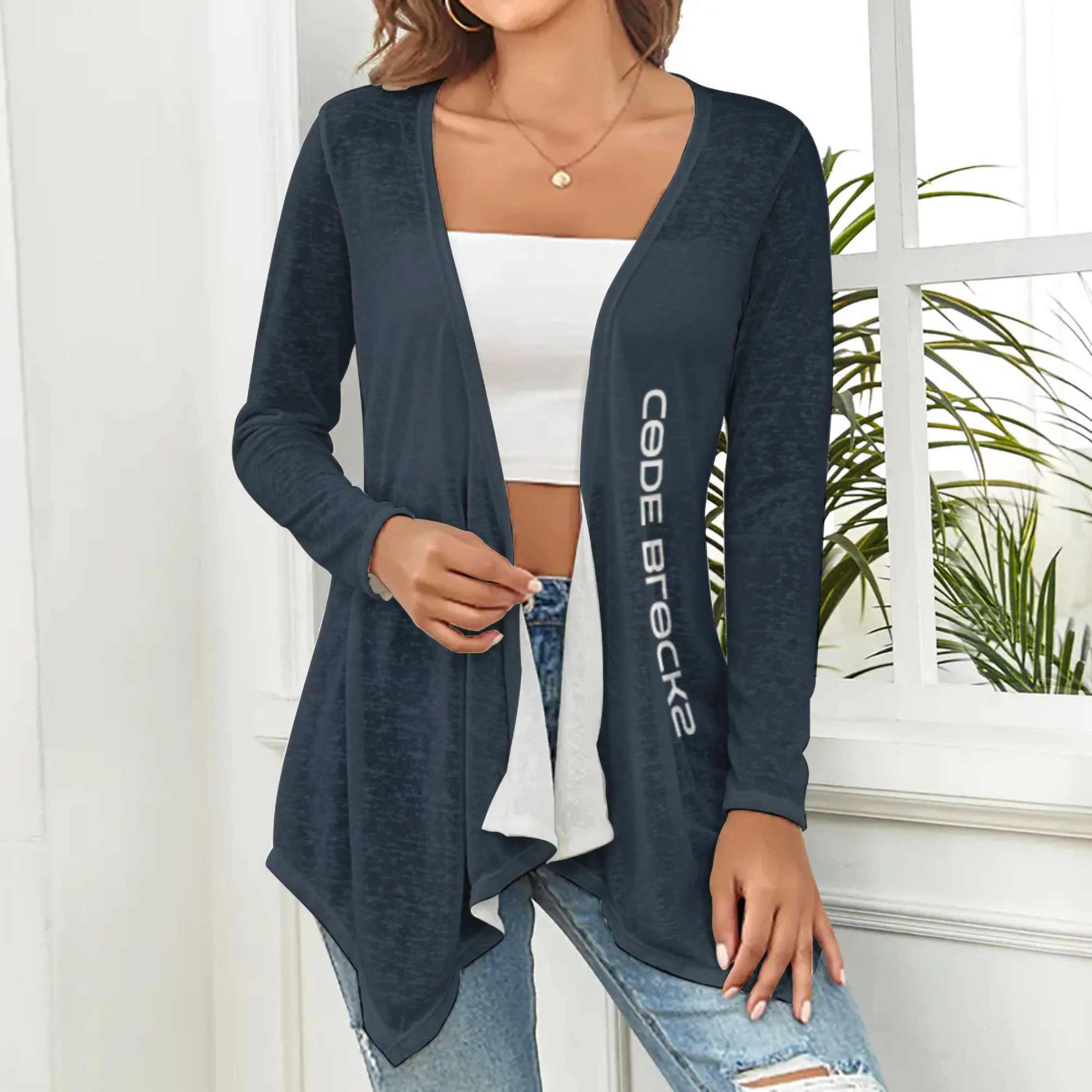 Women's knitted cardigan NZ050- (single picture multi-spelling optional)