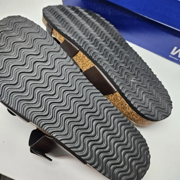 WTW men's leather strap sandal