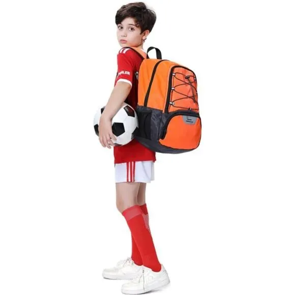 Youth Soccer Bag-Soccer Backpack &amp; &amp; Backpack with Ball Compartment