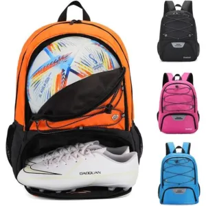 Youth Soccer Bag-Soccer Backpack &amp; &amp; Backpack with Ball Compartment