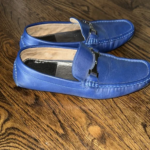 Zanzara Men's Casual Dress Shoe Driving Style Leather Loafer