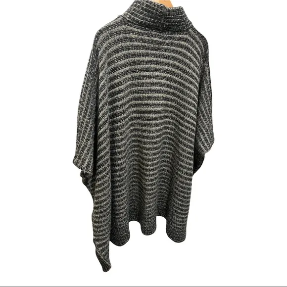 ZARA KNIT ITALIAN YARN WOOL ALPACA BLEND TURTLENECK OVERSIZED SWEATER