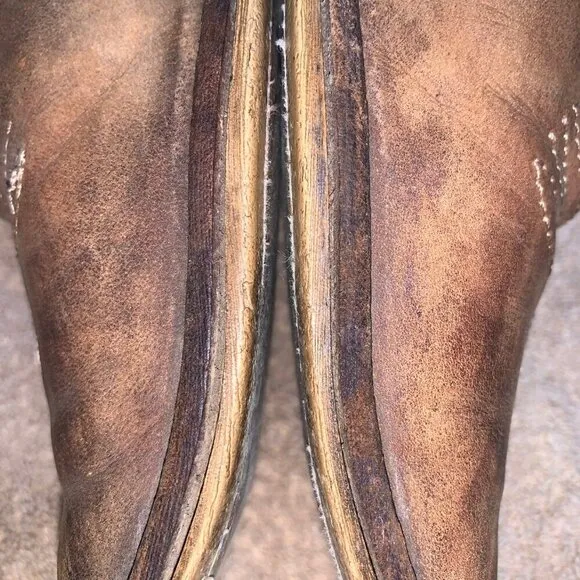 Zigi Soho Western Boots Brown Size 9.5