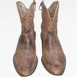Zigi Soho Western Boots Brown Size 9.5